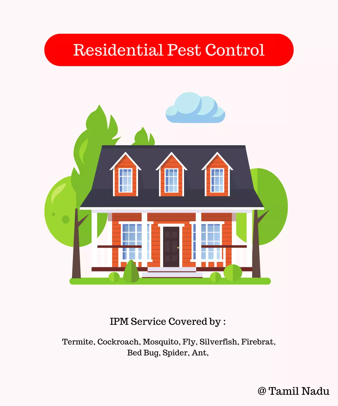 Residental  Pest Control Services